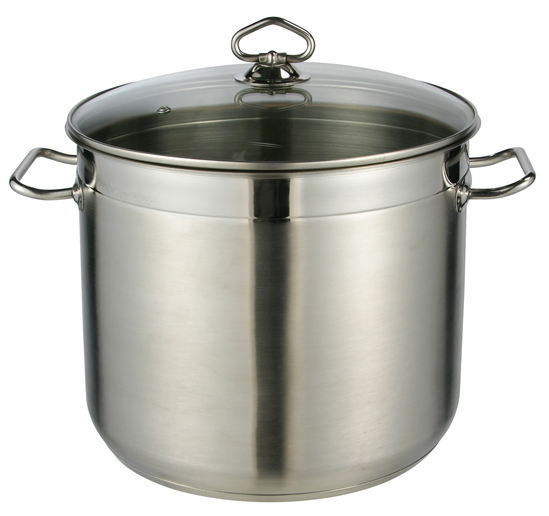 Universaltopf mit Glasdeckel 15 Liter