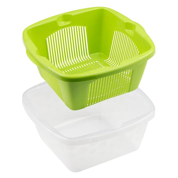 Schüssel mit Abtropfsieb