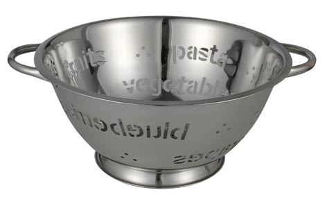 Spaghettisieb aus nicht magnetischem