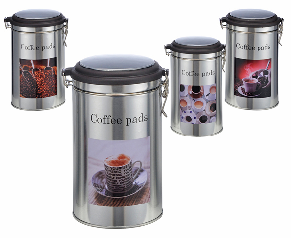 Kaffeedose rund