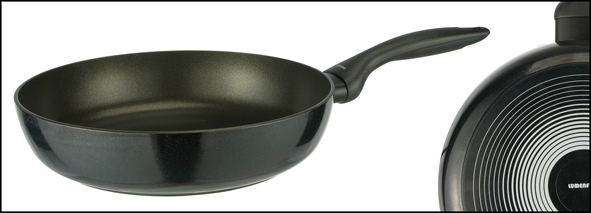 Emaillepfanne 28cm,mit Schüttrand