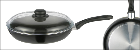 Alu-Pfanne Gourmet, 28cm, hohe Form