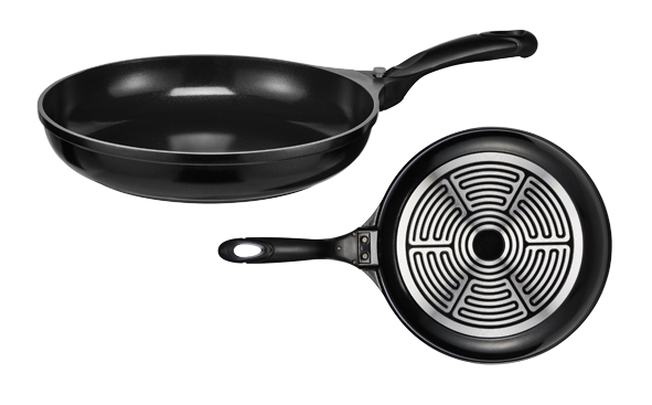 Pfanne 28cm, keramikbeschichtet, schwarz