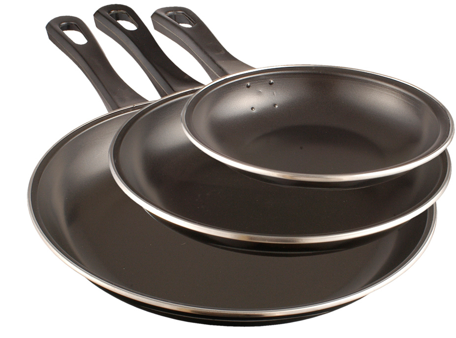 Pfannen-Set 3tlg. antihaftbeschichtet