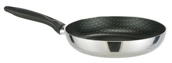 Aluminium-Pfanne 24cm, hochglanzpoliert