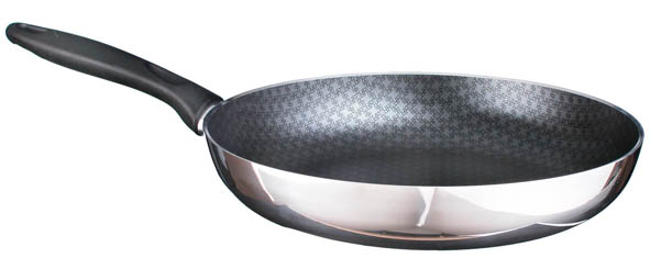 Aluminium-Pfanne 28cm, hochglanzpoliert