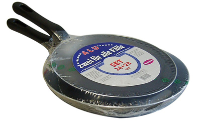 Pfannen-Set 2tlg. tiefe Form, 24 + 28cm