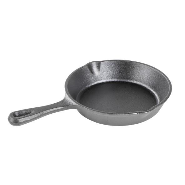 Gusseisen Servierpfanne mit einem Griff