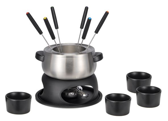 Fondue Set, 15 teilig,