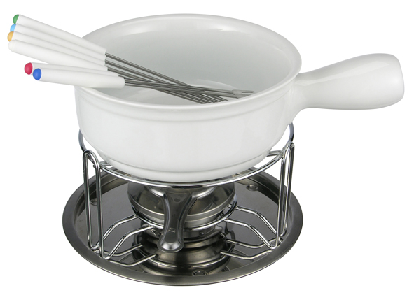 Käsefondue-Set aus Keramik