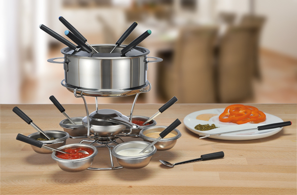 Fondue-Karussell 22-tlg.