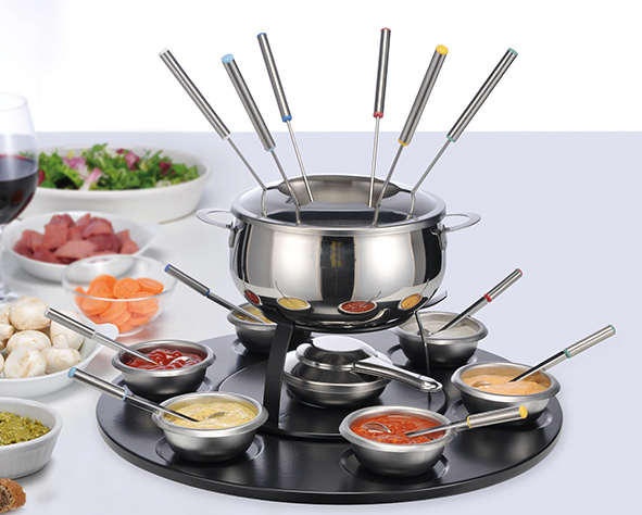 Fondue-Set für 6 Personen