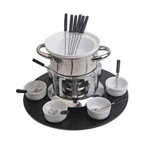 Fleisch- & Käsefondue-Karussell