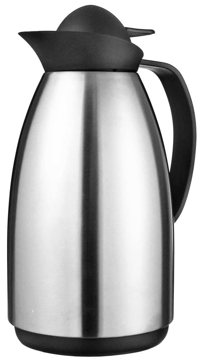 Isolierkanne 1 Liter, 18/8 Edelstahl