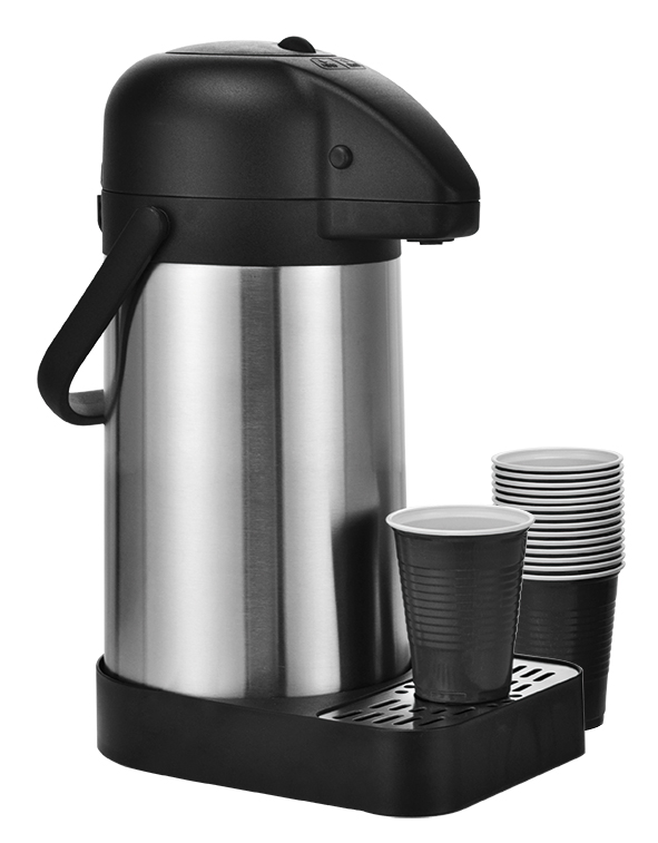 Airpot 2,2 ltr mit Abtropfschale