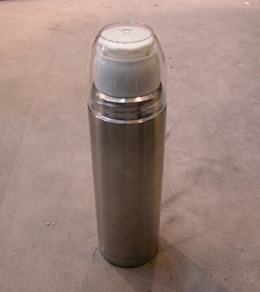 Isolierflasche aus Edelstahl