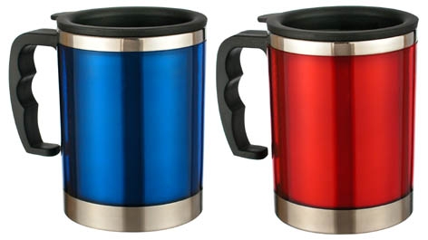 Thermotasse innen aus rostfreiem Edel-