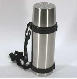 Isolierflasche aus Edelstahl mit Ein-