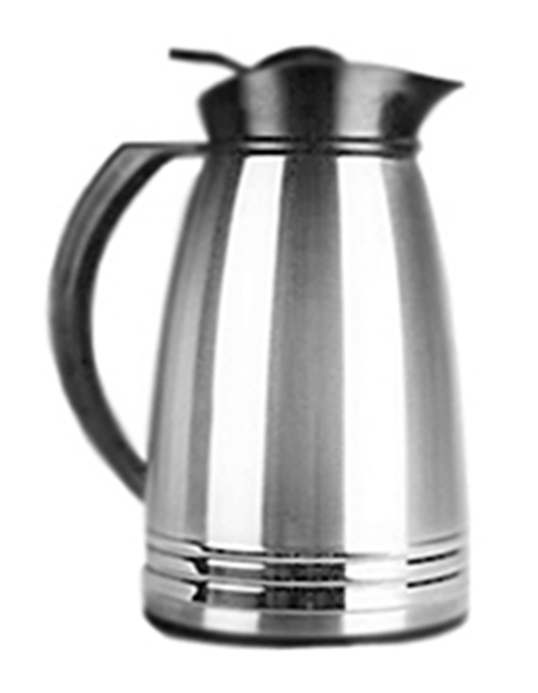 Isolierkanne Edelstahl, 1 Liter Inhalt,