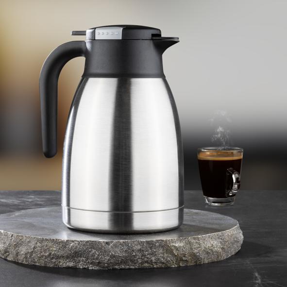 Isolierkanne 1,5 L aus Edelstahl