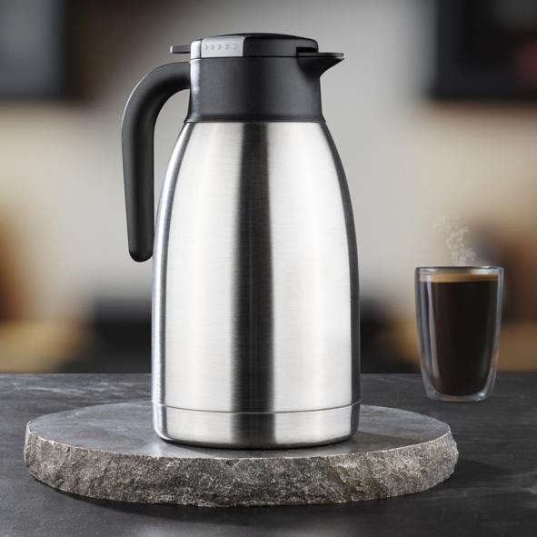 Isolierkanne 2 L aus Edelstahl