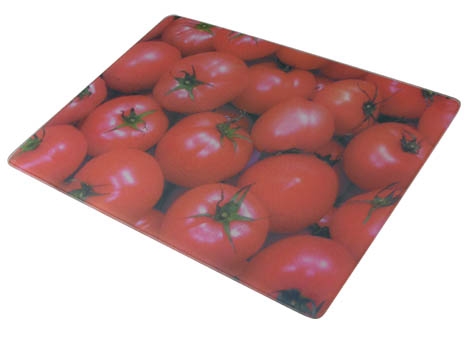 Glasschneidebrett mit 4 verschiedenen