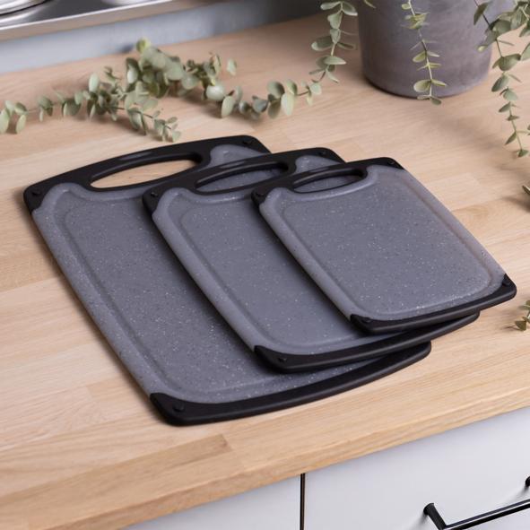 Schneidebretter 3er Set, verschiedene Größen