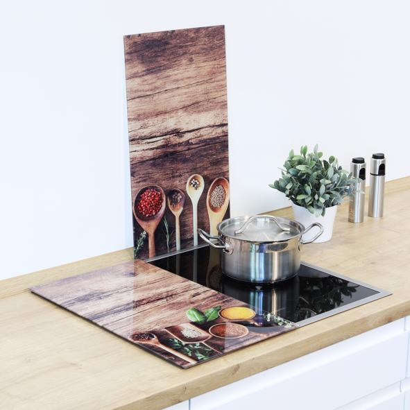 Herdabdeckplatten-Set 2-tlg.