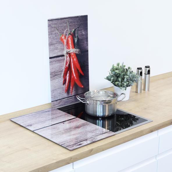 Schneidebrett/Abdeckplatten Set 2-tlg.