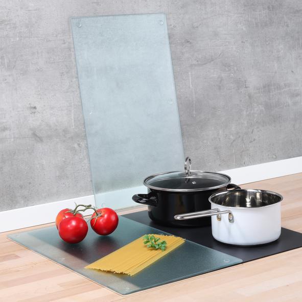 Schneidebrett/Abdeckplatten Set 2-tlg.