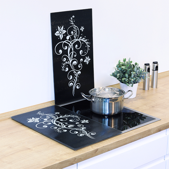 Schneidebrett/ Abdeckplatten-Set 2-tlg.