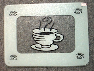 Glasschneidebrett - kratzfest und leicht