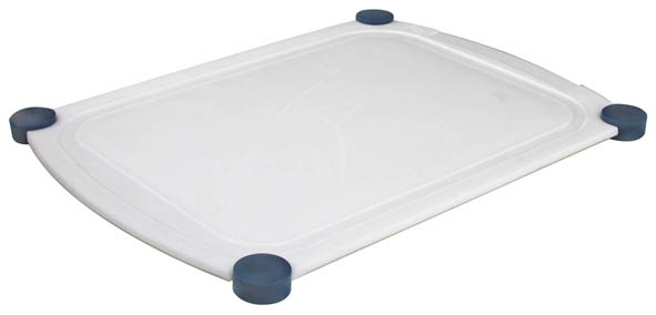 Schneidebrett aus Kunststoff, weiß