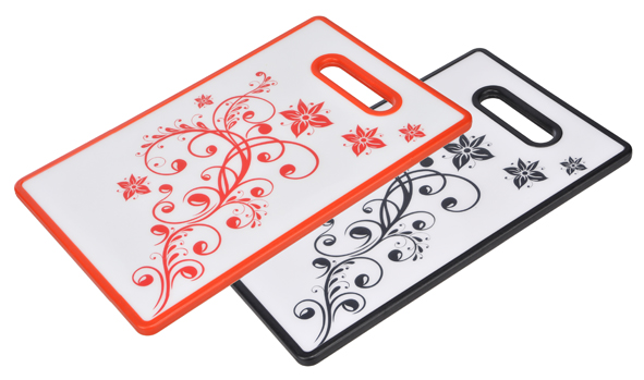 Schneidebrett aus Kunststoff mit Motiv
