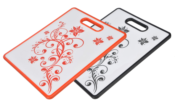 Schneidebrett aus Kunststoff mit Motiv