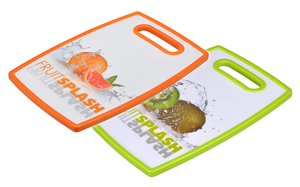 Schneidebrett aus Kunststoff mit Motiv