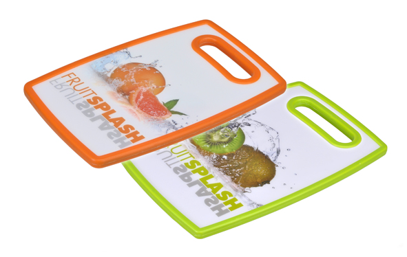 Schneidebrett aus Kunststoff mit Motiv