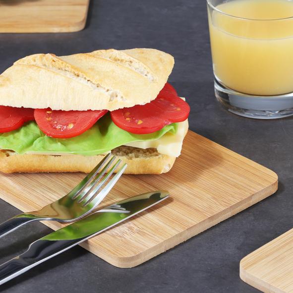 Bambusbrettchen im 6er Set,  FSC®