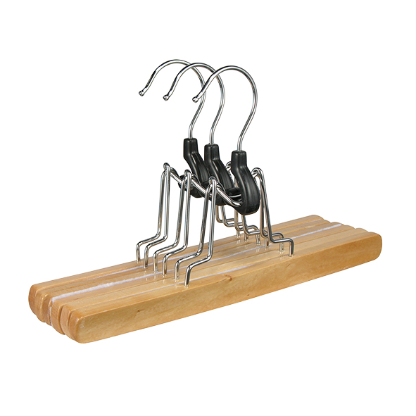 Hosenspanner 3er-Set aus Holz, FSC®