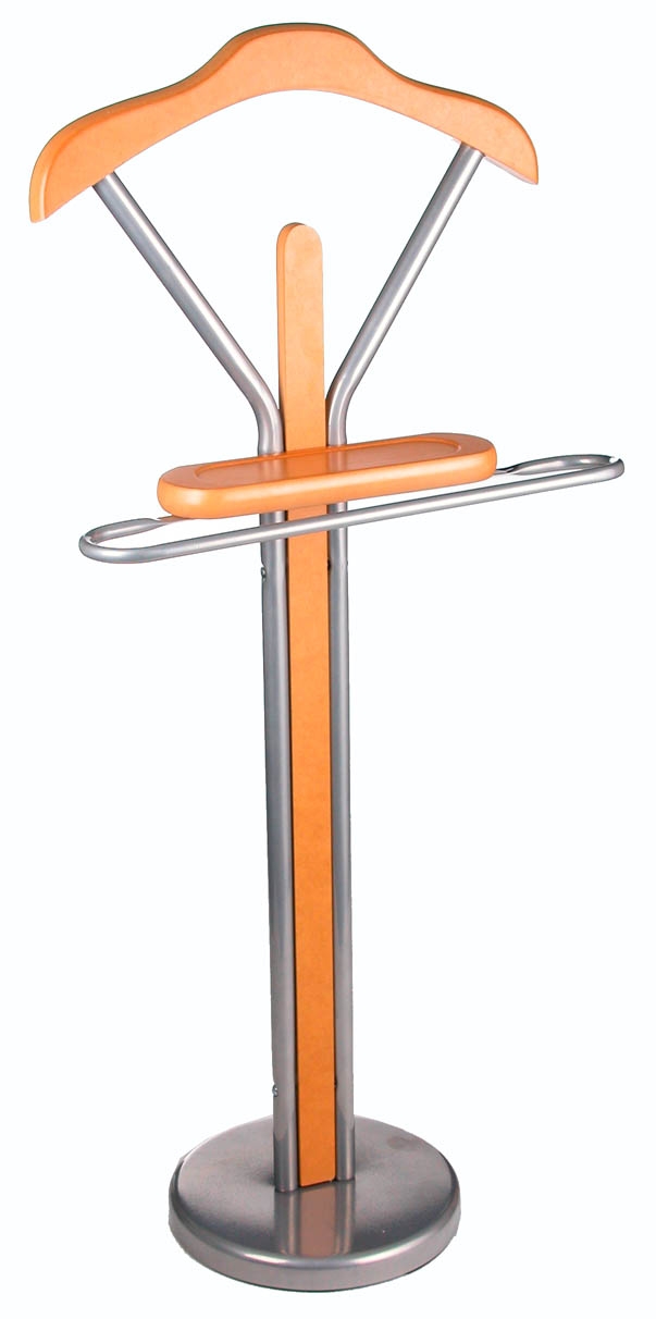 Herrendiener aus Metall und Holz