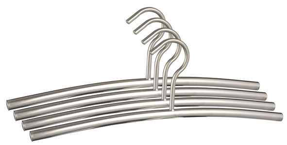 Kleiderbügel-Set aus Edelstahl