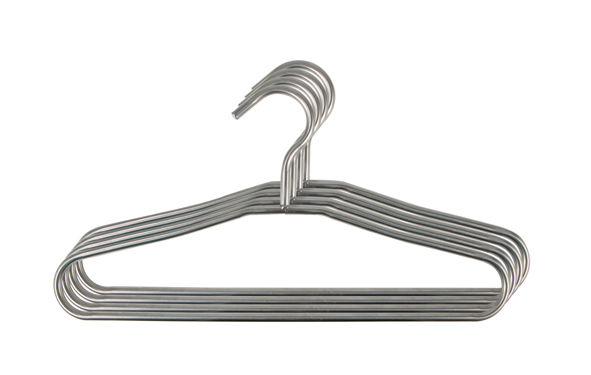Kleiderbügel aus Edelstahl