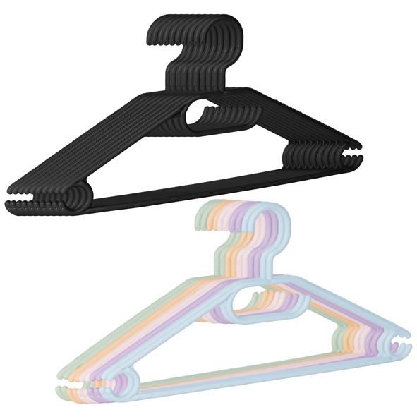Kleiderbügel 10er Set, sortiert