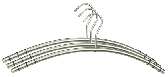 Kleiderbügel-Set aus Edelstahl 48-tlg.
