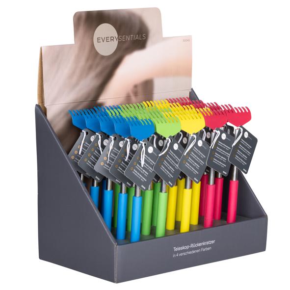 Teleskop-Rückenkratzer im Display