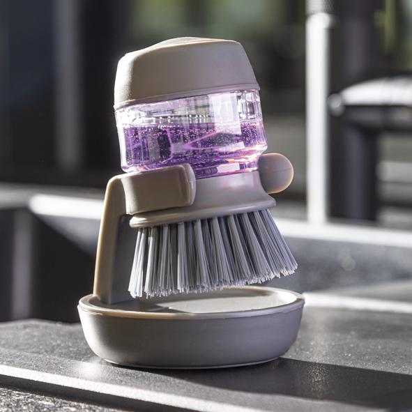 Spülbürste mit Station