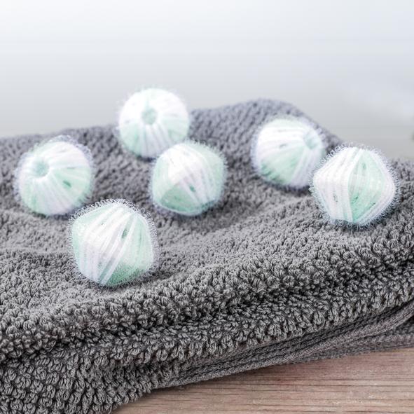 Waschbälle aus Kunststoff