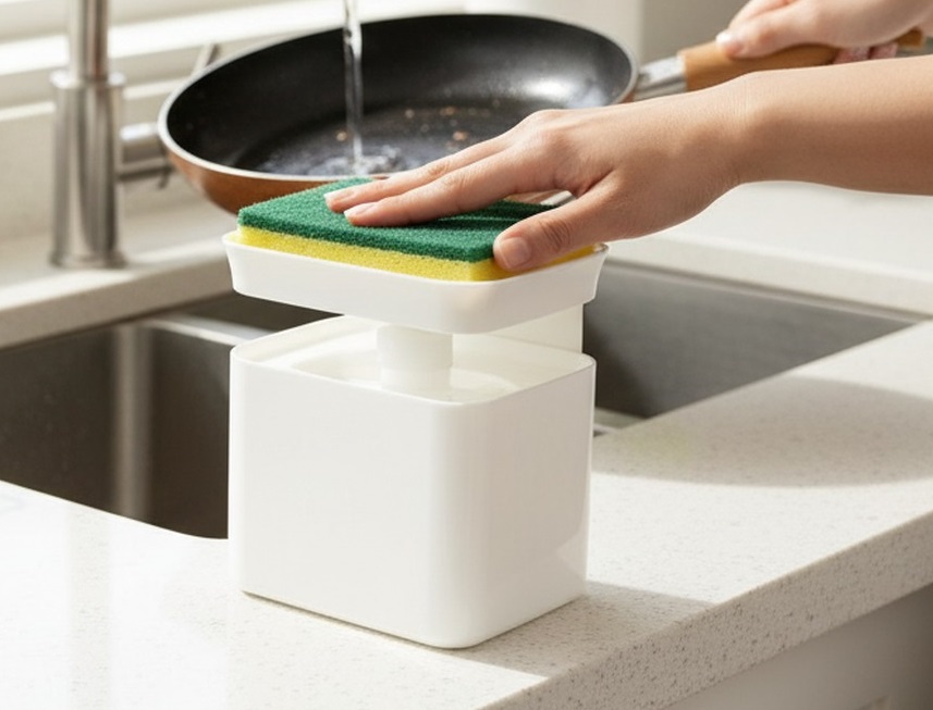 2 in 1 Seifenspender