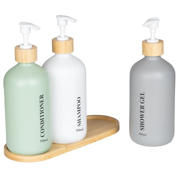 Seifenspender 3er Set, ca. 500ml