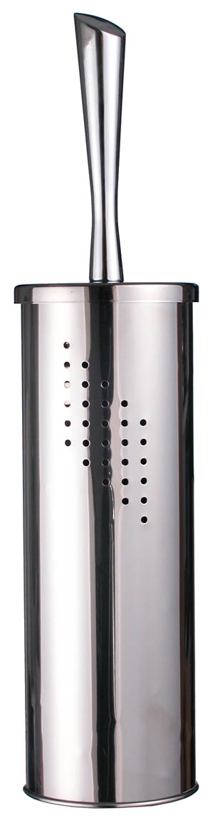 Toilettenbürste mit Ständer aus rost-